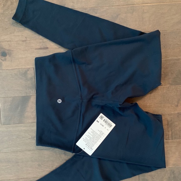 SOLD - Lululemon Nocturnal Teal Align Pant - Picture 3 of 4